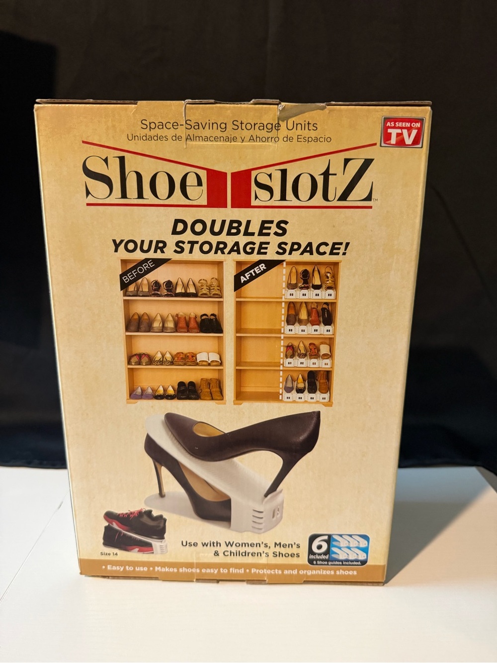 Shoe Storage Organizers - Beige
